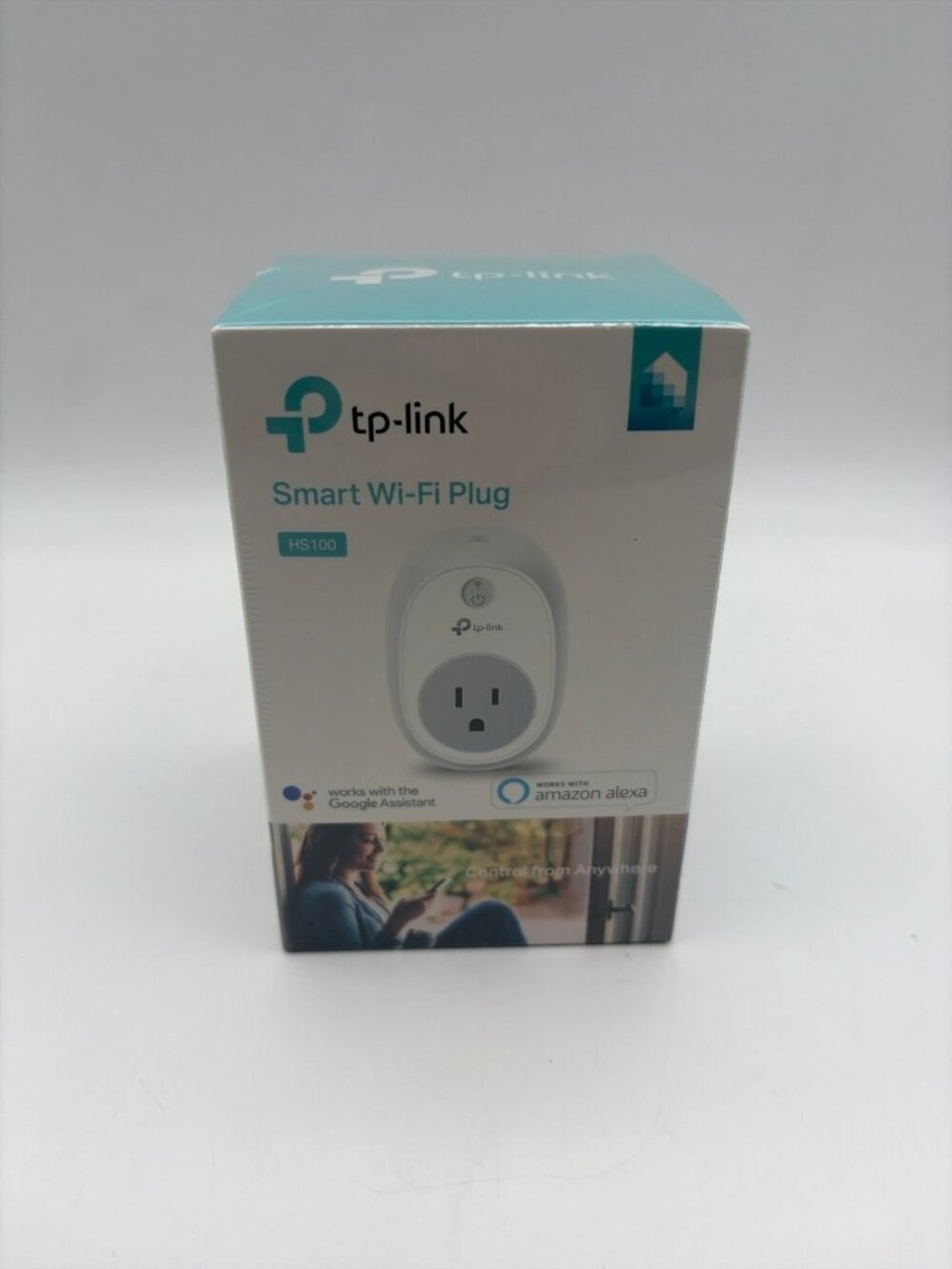 TP-Link HS100 Smart Wi-Fi Plug Works with Alexa & Google Assistant Brand New